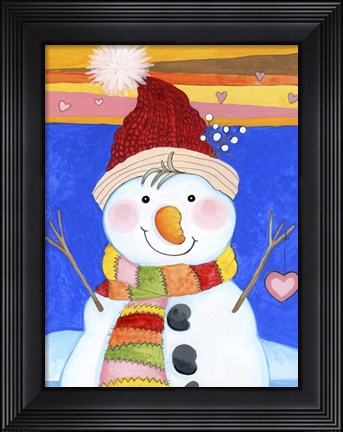 Framed Love Keeps Me Warm Print