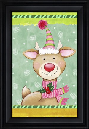 Framed Sweetie Deer Print