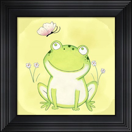Framed Flutter Friend Print