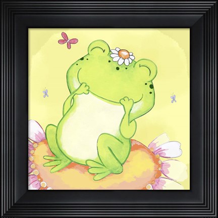 Framed Giggles Print
