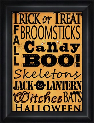 Framed Spirited Sayings Print