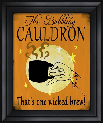 Framed Bubbling Cauldron Print
