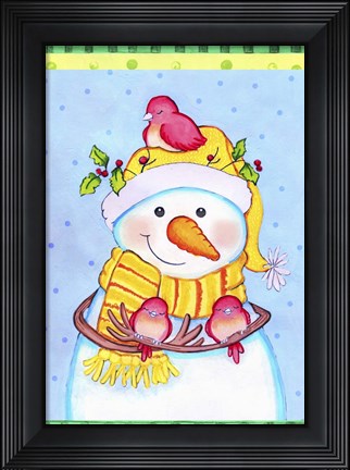 Framed Feathered Friends Print