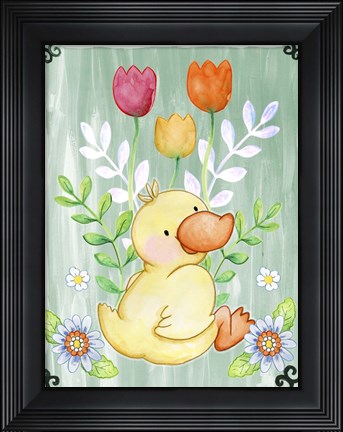 Framed Duckie Print