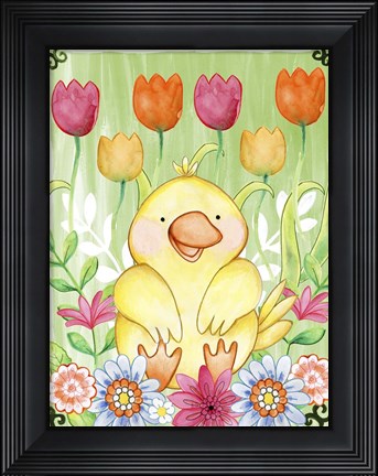 Framed Just Duckie Print