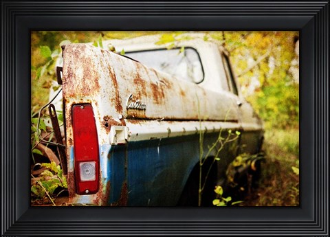 Framed Custom Ford Print