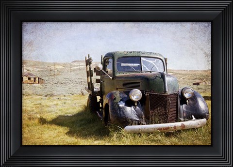 Framed Ford V8 Print