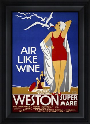 Framed Air Like Wine Print