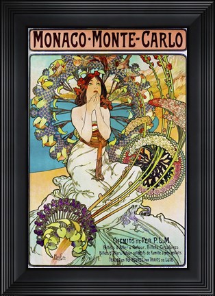 Framed Monte Carlo Print