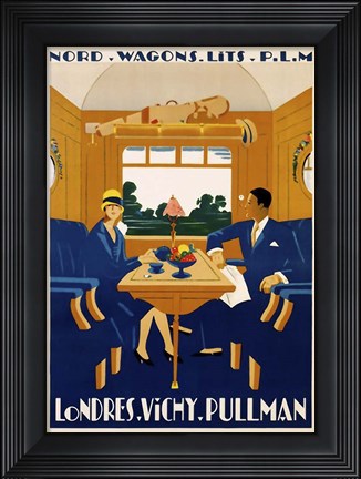 Framed Nord Wagons Print