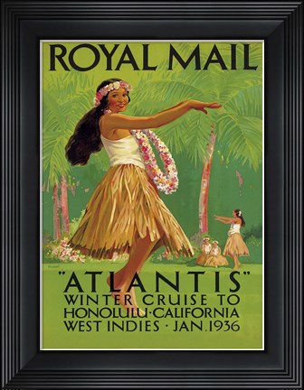 Framed Royal Mail Print