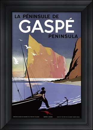 Framed Gaspe Print