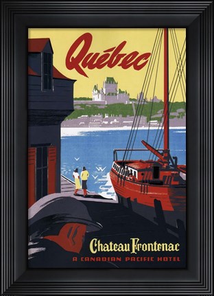 Framed Quebec Print