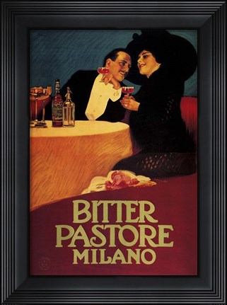 Framed Bitter Pastore Print