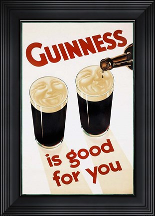 Framed Guinness Print
