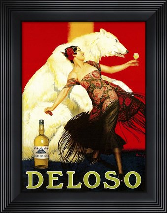 Framed Deloso Print
