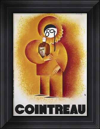 Framed Cointreau Print