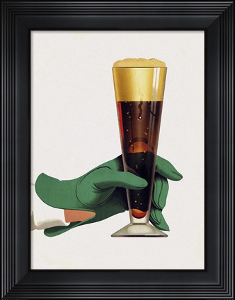 Framed Beer Print