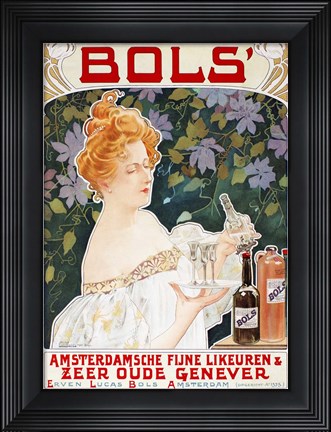 Framed Bols Print