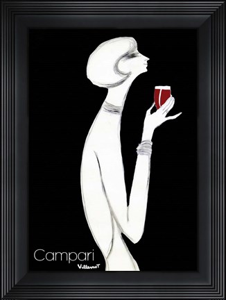 Framed Campari Print