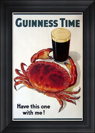 Framed Guinness Time Print