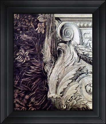 Framed DaVinci Cornice 1 Print