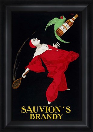 Framed Sauvion's Brandy Print