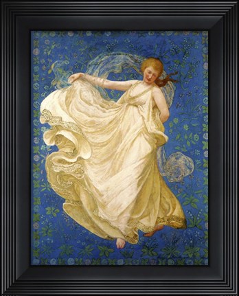 Framed Breeze 1895 Print