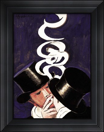 Framed Smoking Print
