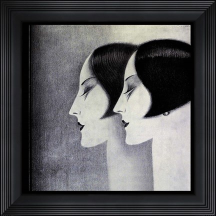 Framed Double Deco Print