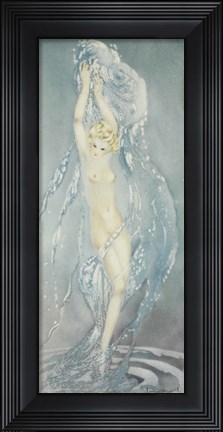 Framed Deco Nude Print