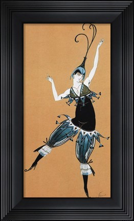 Framed de Feure Deco 2 Print