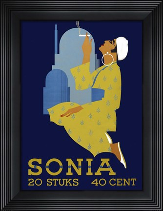 Framed Sonia Print