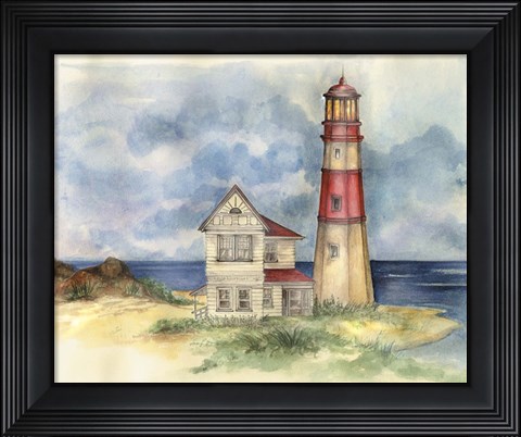 Framed Lighthouse 2 Print