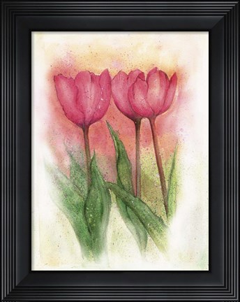 Framed Tulipas 3 Print