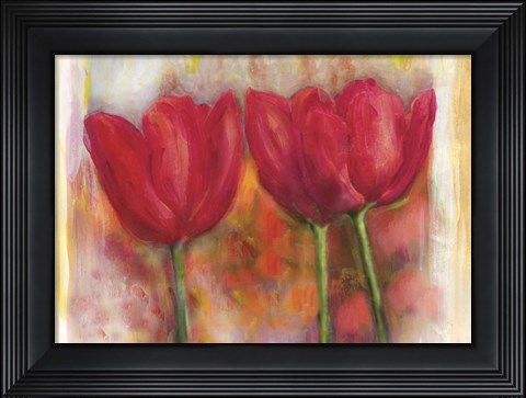 Framed Tulips Print