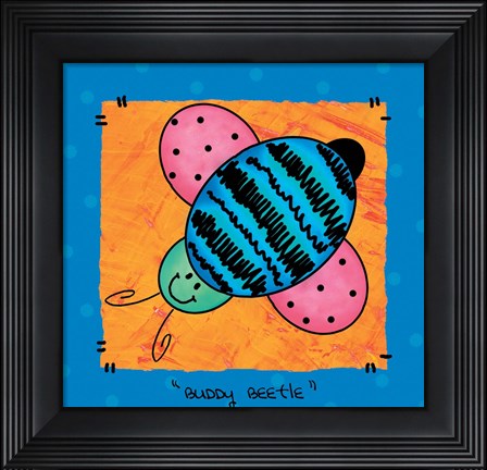 Framed Bug 3 Print
