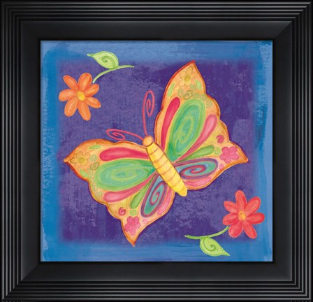 Framed Butterfly 3 Print