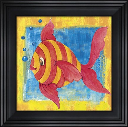 Framed Fish 1 Print