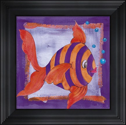Framed Fish 4 Print