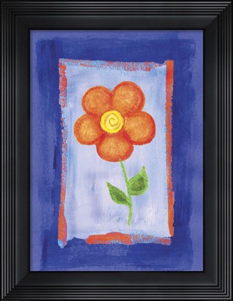 Framed Flower 1 Print