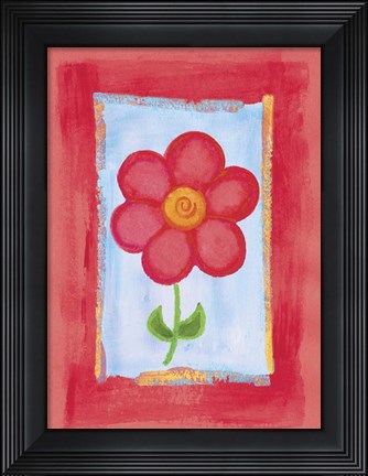 Framed Flower 2 Print
