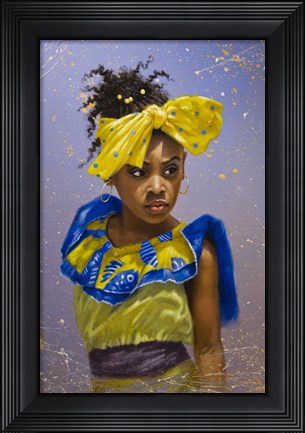 Framed Yellow Box Print