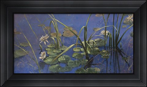 Framed Lilies Print