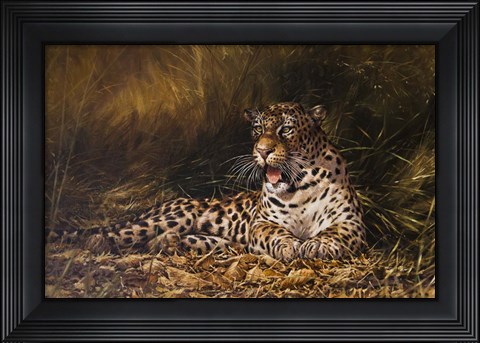 Framed Leopard Print