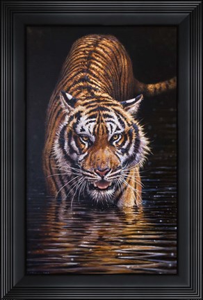 Framed Tiger Print