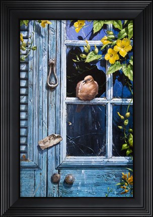 Framed Perched Print