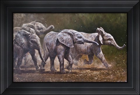 Framed On the Run Print