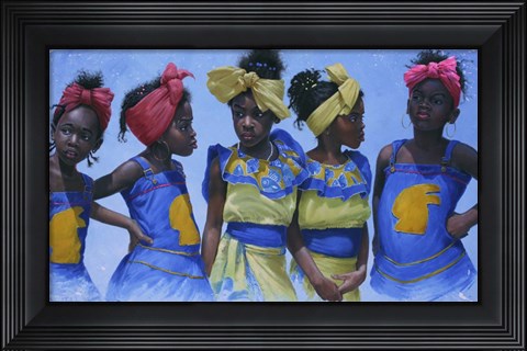 Framed Girls Print