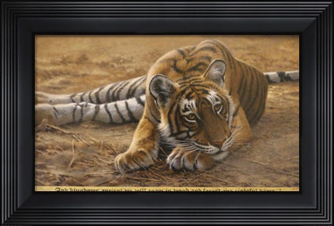 Framed Resting Print